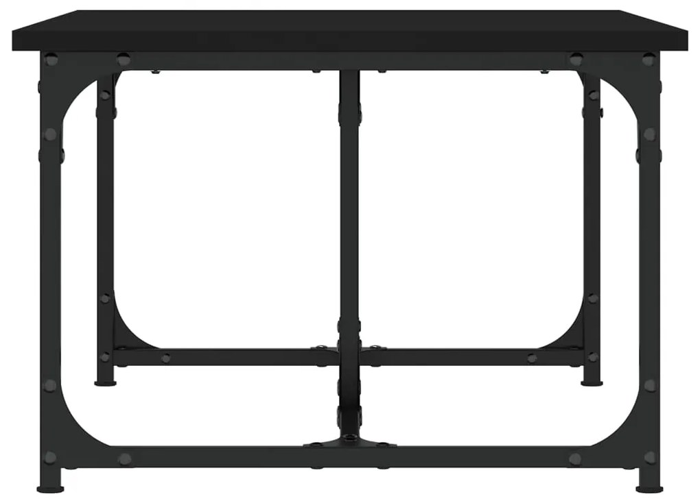 Mesa de centro 90x50x35 cm derivados de madeira preto