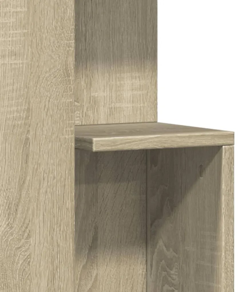 Mesa de apoio 35x35x60 cm derivados de madeira carvalho sonoma
