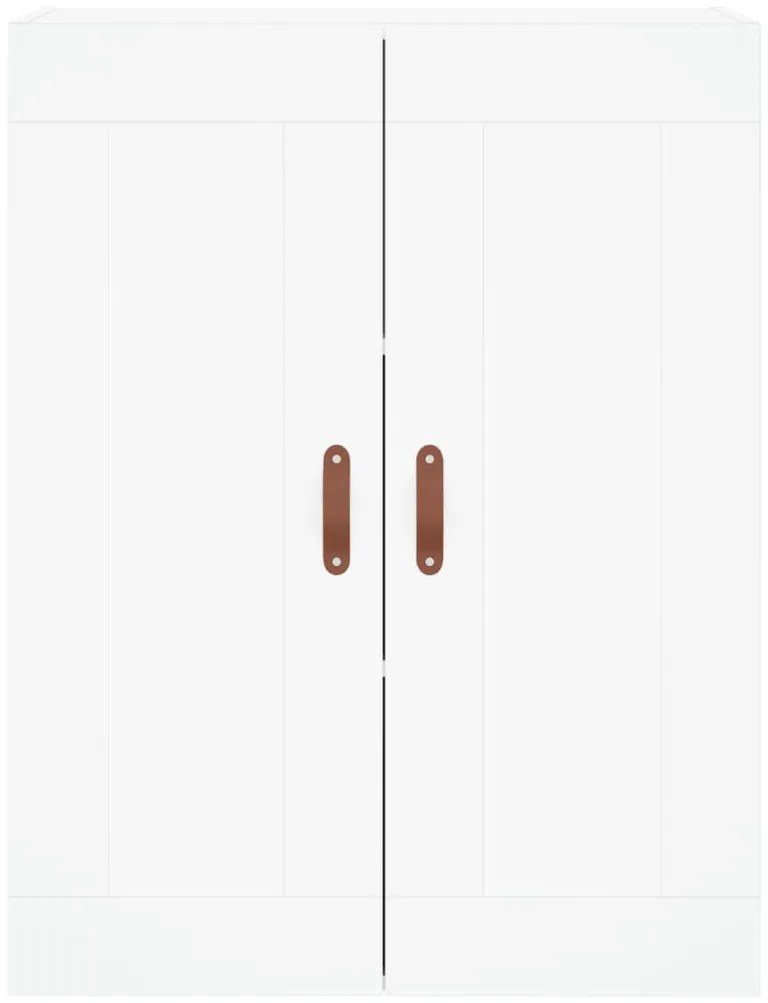 Armário alto 69,5x34x180 cm derivados de madeira branco