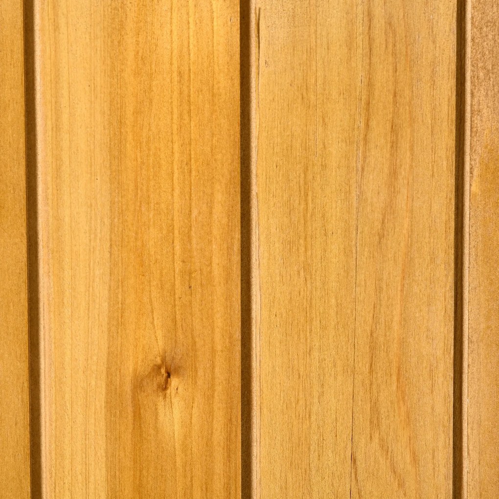 Abrigo de Jardim de Madeira 140x75x160cm Galpão para Armazenamento de