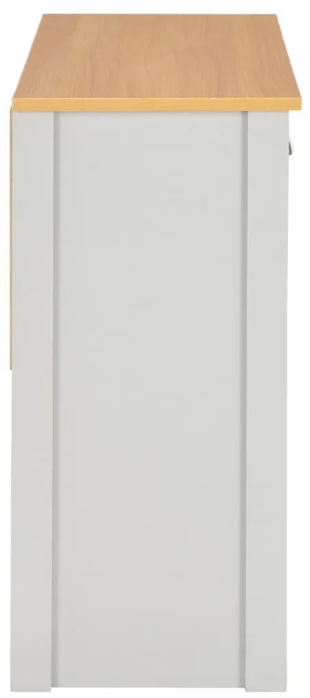 Mesa consola 97x35x76 cm cinzento