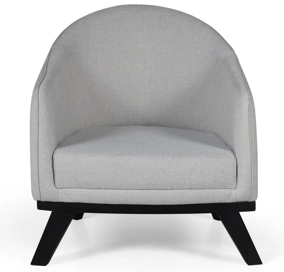 Cadeira Wing Leon – Cinzento Claro – 75x90x82 cm