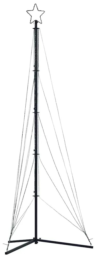 LED Árvore de Natal 525 LEDs Azul 302 cm