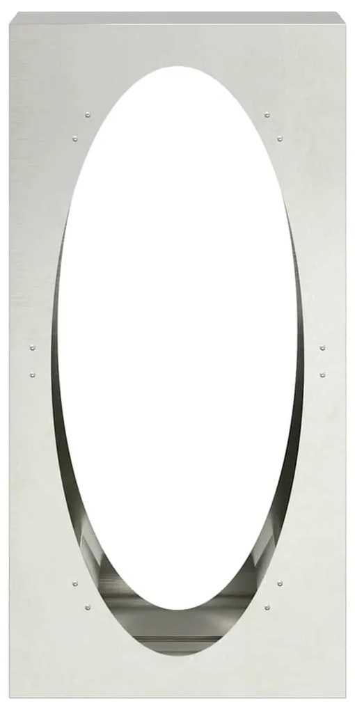 Suporte para lenha 50x23x100 cm aço inoxidável