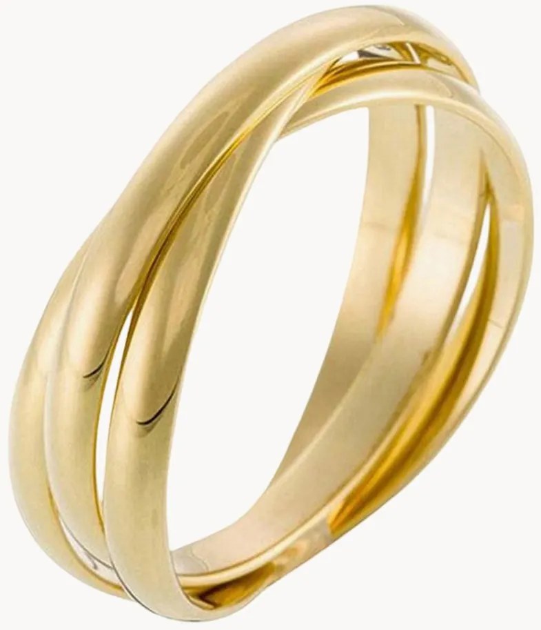 Anel em ouro amarelo Saturna