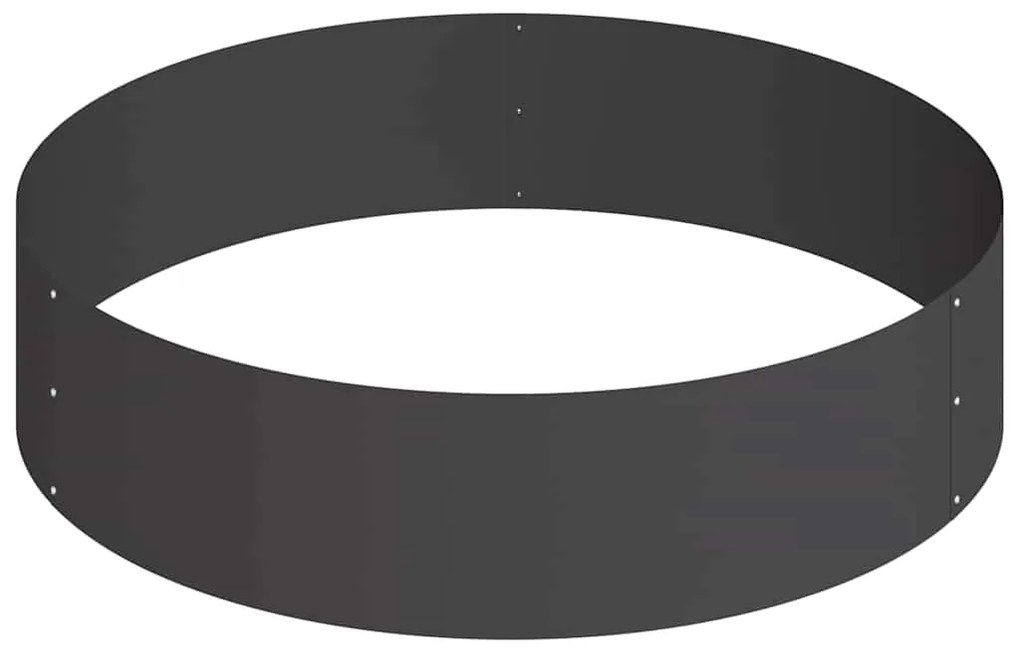 Vaso de Metal Aço/preto Aço Grande Modular Vaso de Metal