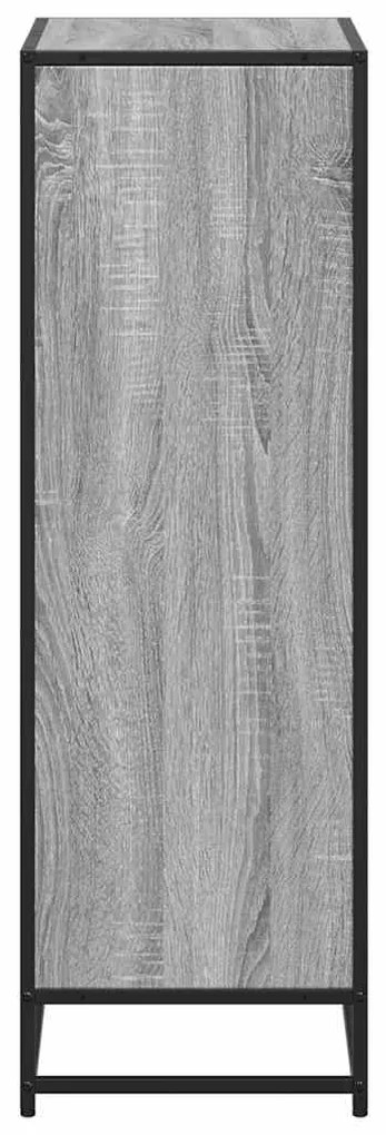 Estante 60x35x107,5 cm derivados de madeira cinzento sonoma