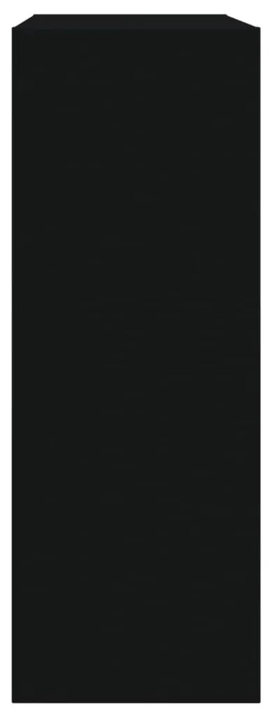 Sapateira 60x21x57 cm derivados de madeira preto