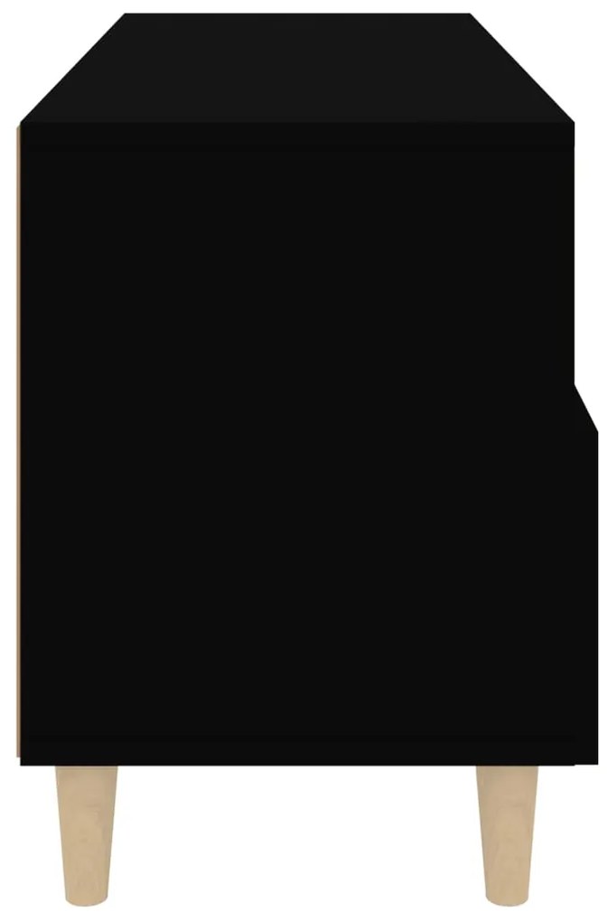 Móvel p/ TV 80x36x50 cm derivados de madeira preto