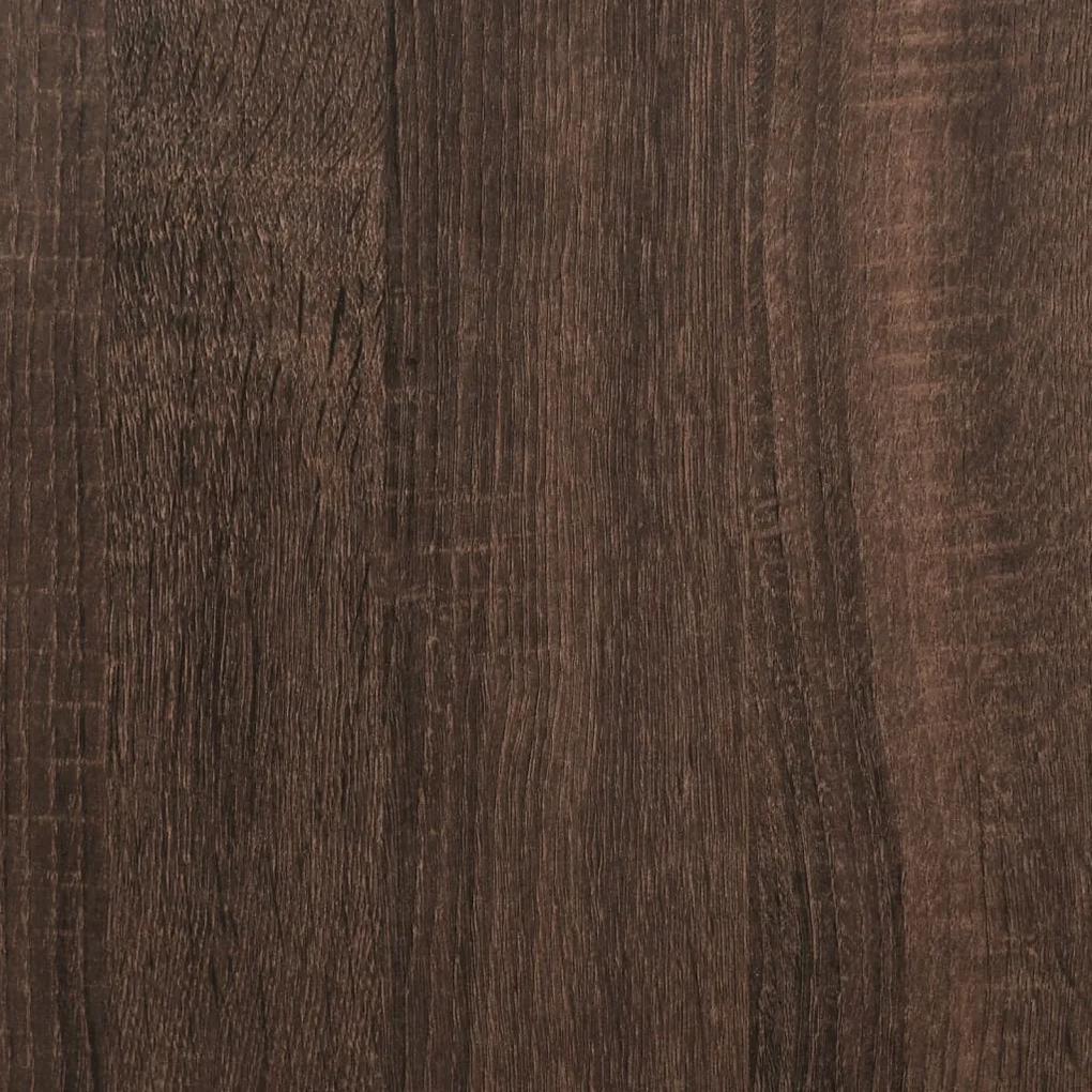 Sapateira 60x42x69 cm derivados de madeira carvalho castanho