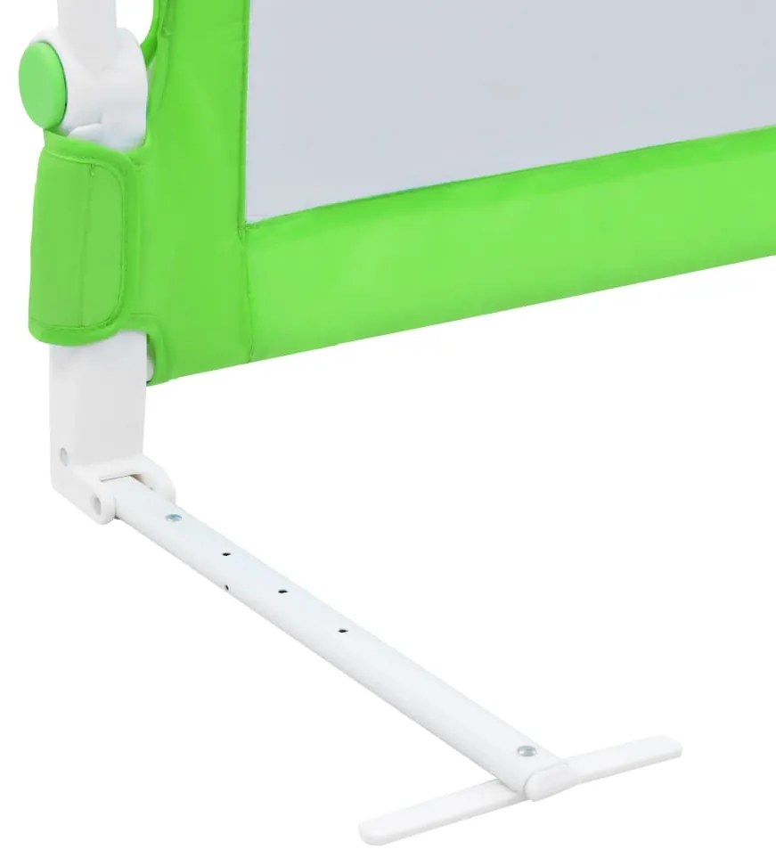 Barra de segurança p/ cama infantil 180x42cm poliéster verde