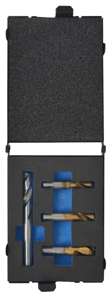 vidaXL Conjunto de brocas de soldadura por pontos 4 pcs HSS