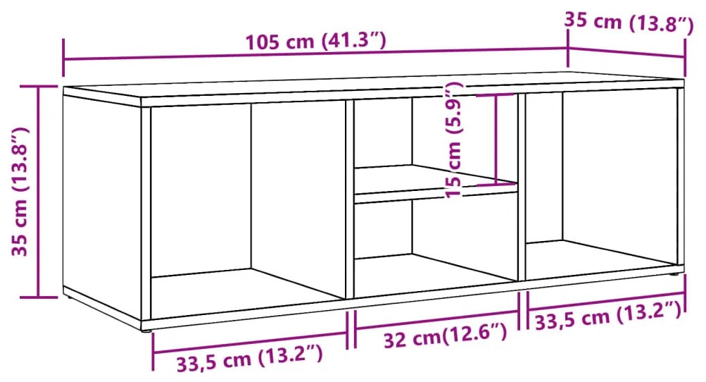 Banco sapateira 105x35x35 cm derivados de madeira madeira velha