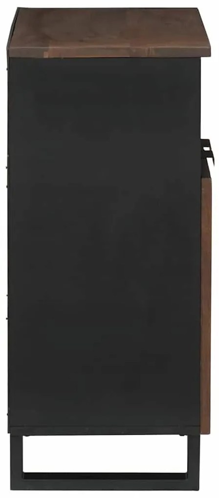 Aparador 60 x 33,5 x 75 cm em Madeira Sólida e Madeira Ingenierizada