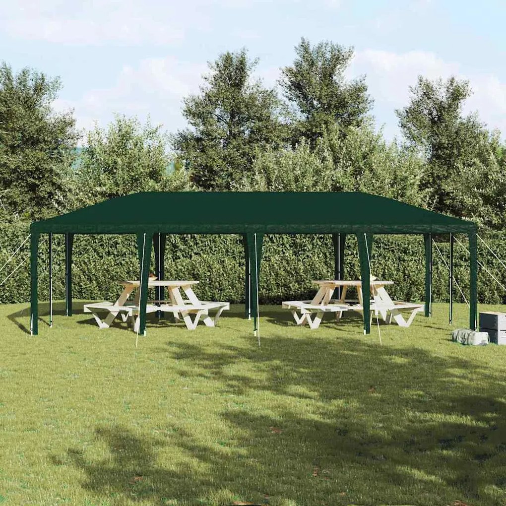 Tenda de Festa Verde 8x4 m PE