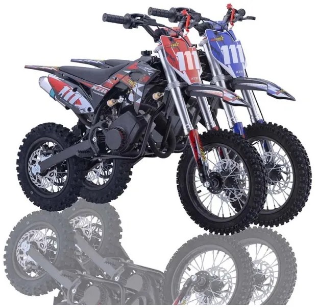 MINI MOTO INFANTIL GASOLINA 65CC MTR XZR THUNDER AZUL