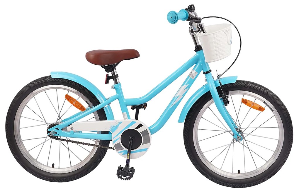 vidaXL Bicicleta Infantil 20 Polegadas para 6-11 Anos Azul Claro