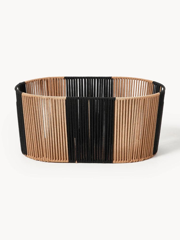 Cesto de roupa em corda tecido à mão Gabe