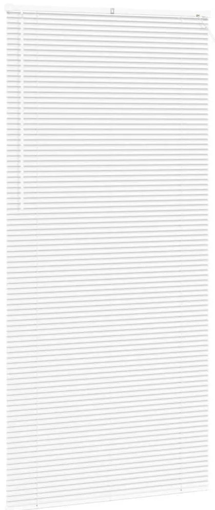 Persiana de Janela com cortinas Outros Manual Branco 100 x 220 cm Alum
