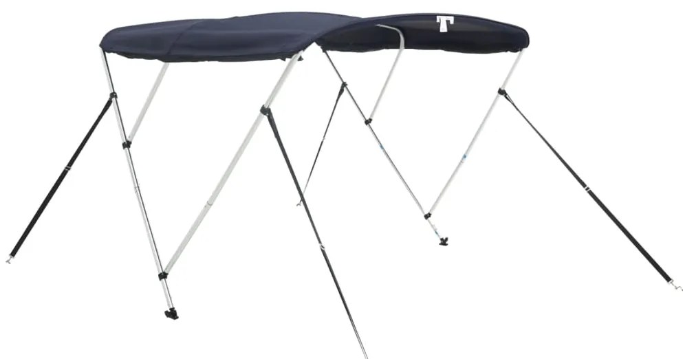 Toldo 3 arcos Bimini paredes malha laterais 183x(170-182)x137cm