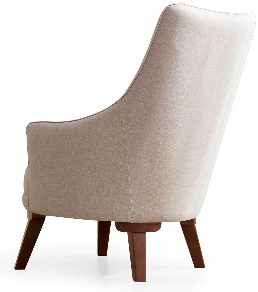 Cadeira Wing Cofi – Creme – 72x87x102 cm