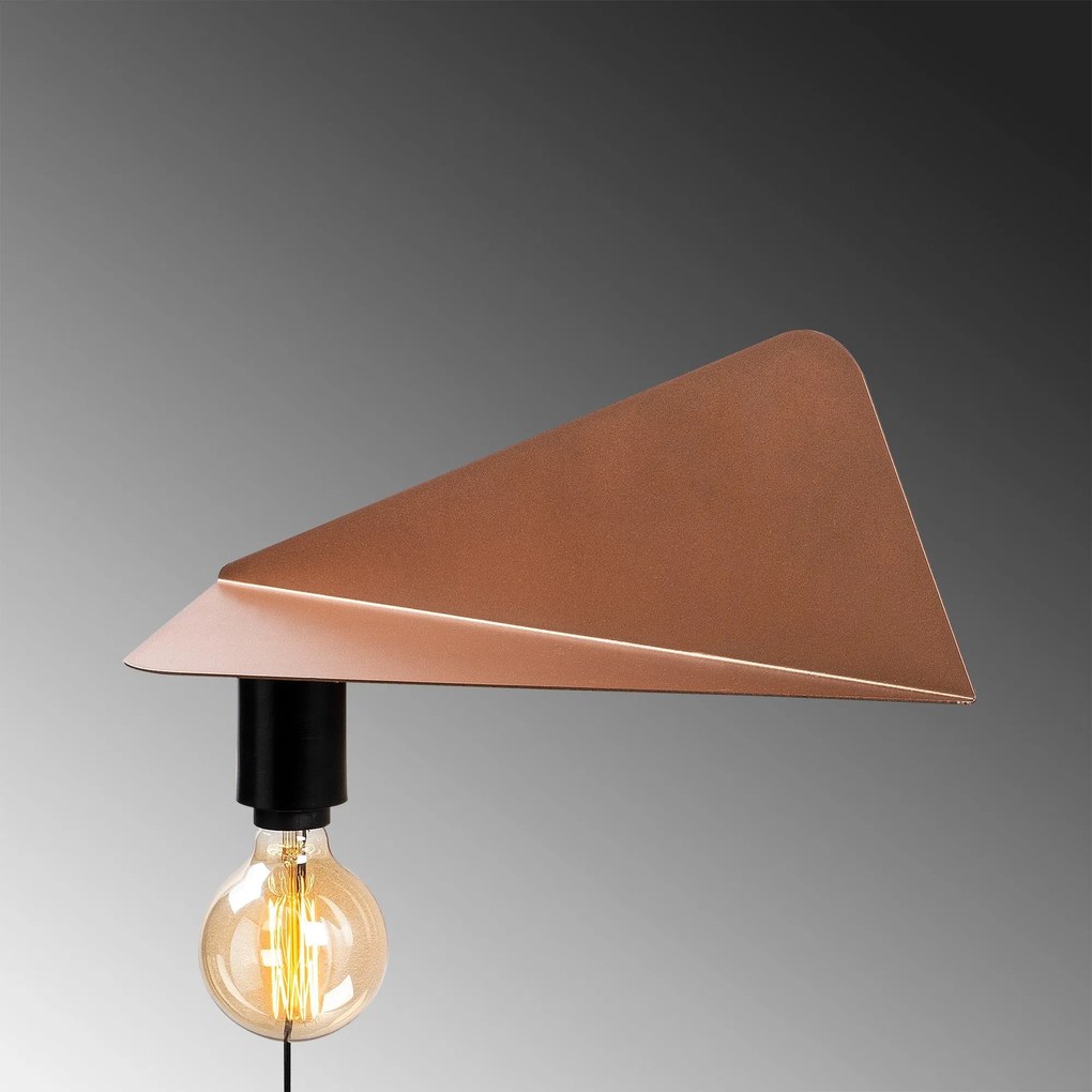 Candeeiro de Parede Tokyo - Cobre - 50 x 21 x 16 cm