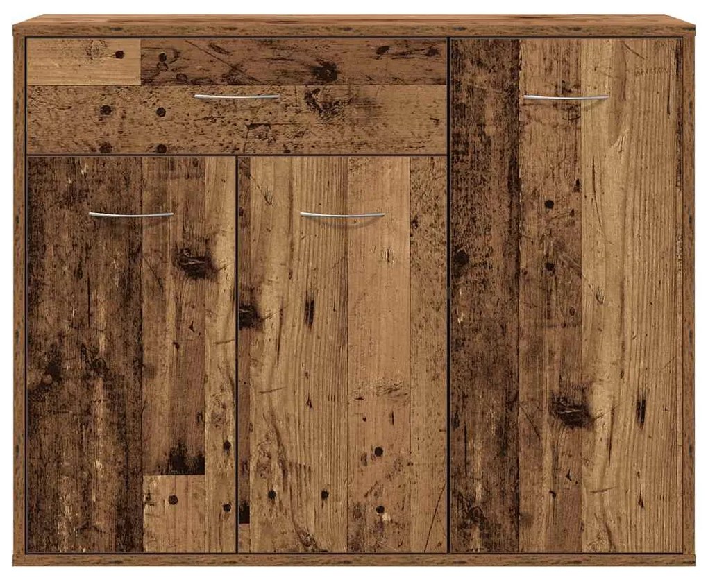 Aparador 88x30x70 cm derivados de madeira madeira velha