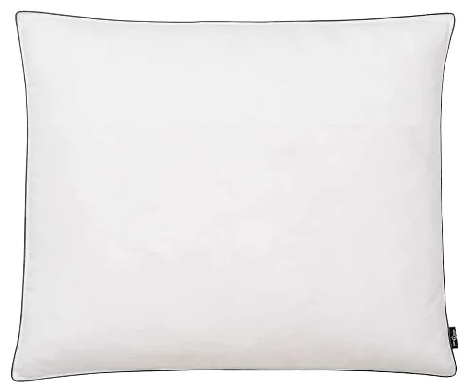 Almofadas 2 pcs enchimento de penugem/penas 70x60 cm branco