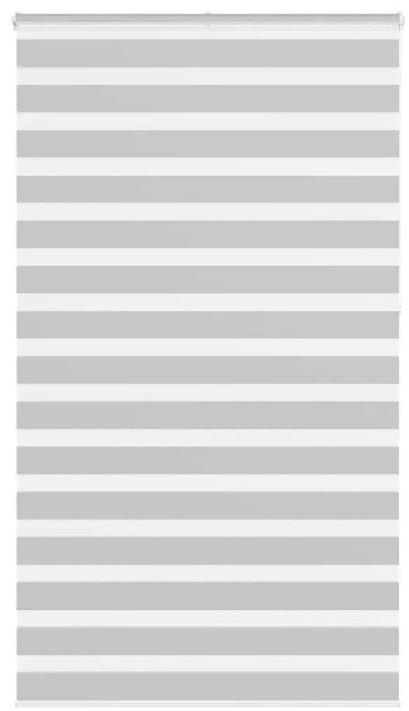 vidaXL Cortina de zebra 120x230 cm largura do tecido 115,9cm poliéster