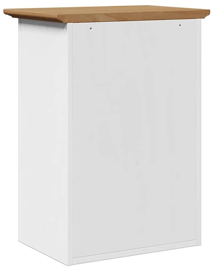 Armário parede para casa banho BODO 44x30x60cm branco castanho