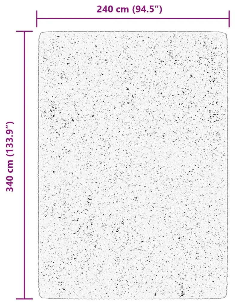 Tapete de interior e exterior design vintage ARBIZU 240x340 cm