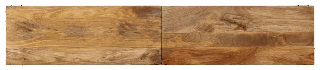 Mesa consola 180x35x70 cm madeira de mangueira maciça