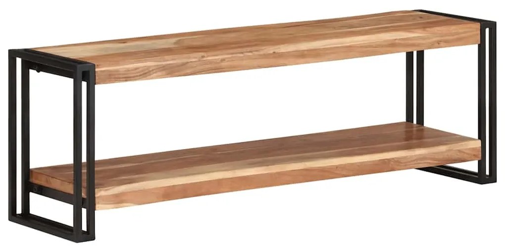 Móvel de TV 120x30x40 cm madeira de acácia maciça
