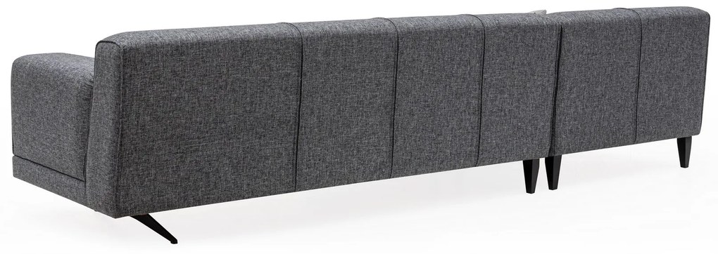Sofá de Canto Jivago – Cinzento – 198 x 308 cm