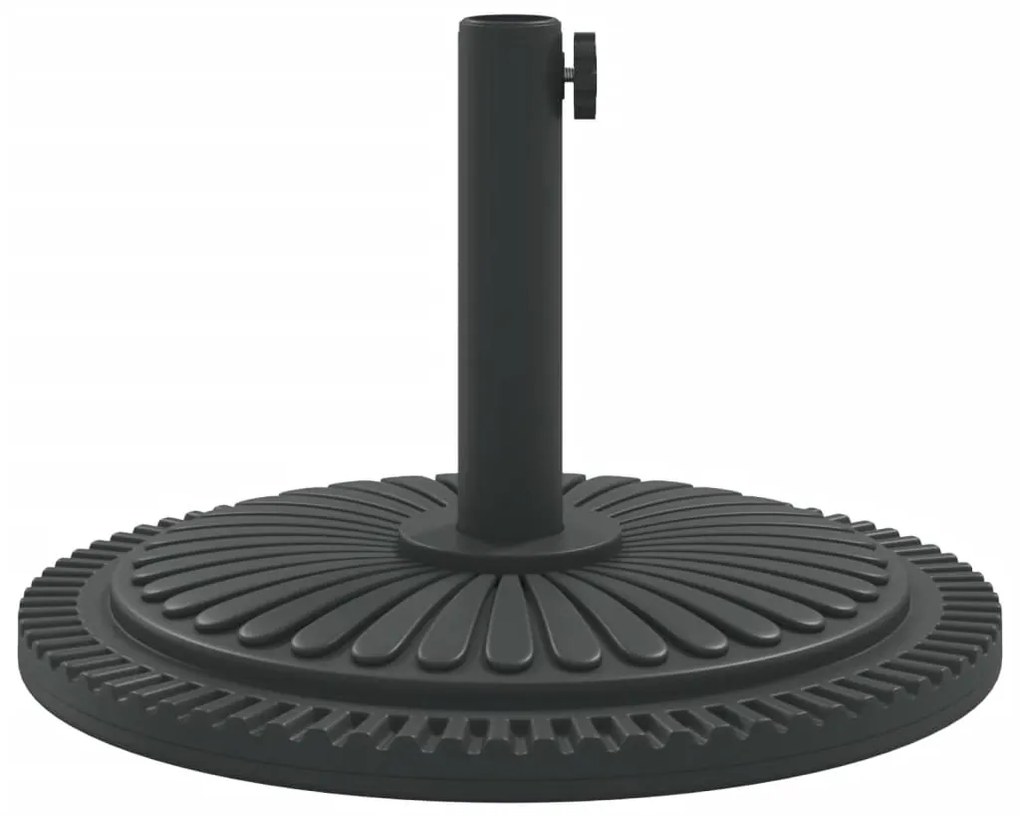 Base de guarda-sol para postes de Ø38/48 mm 12 kg redondo