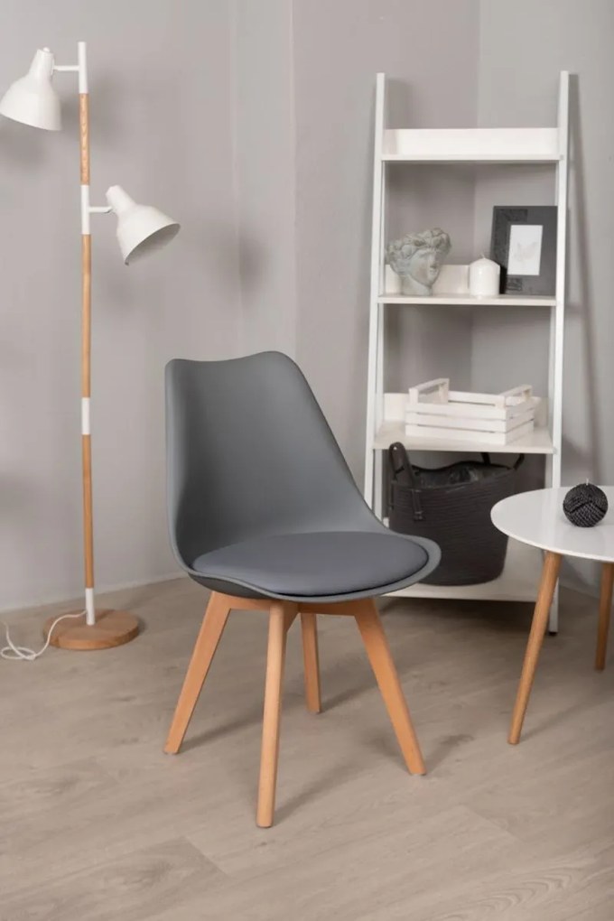 Cadeira Synk Basic - Cinza escuro