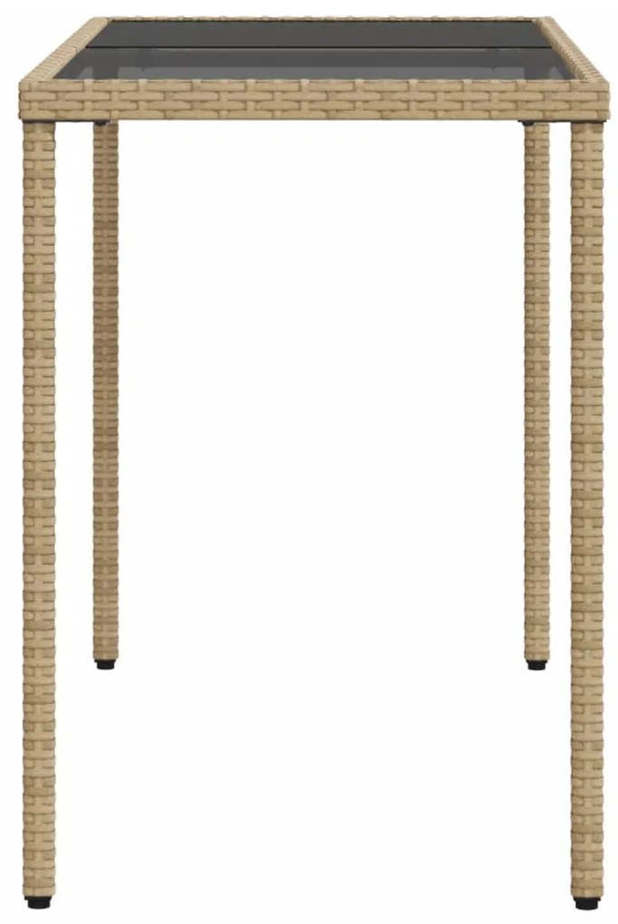 5 pcs conjunto de jantar p/ jardim com almofadões vime PE bege