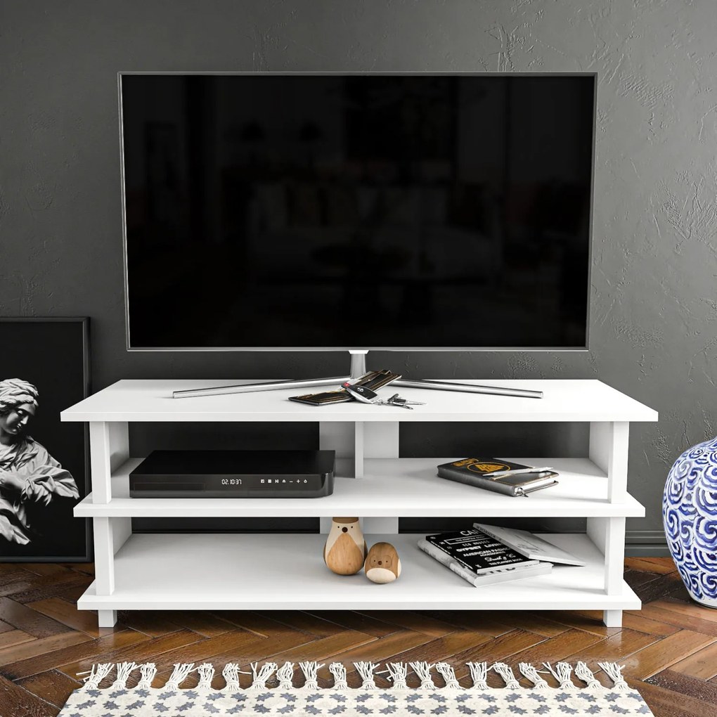 Móvel de TV Pueblo – Branco – 120x44,6x47,4 cm