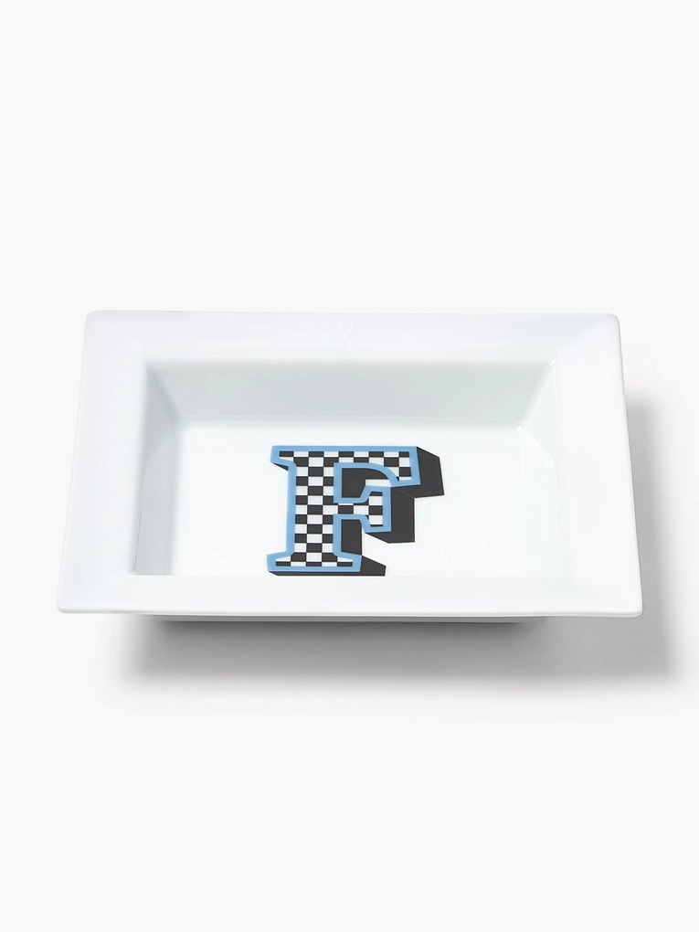 Westwing Collection x MEISSEN, Vide-Poche com decoração artesanal Intials