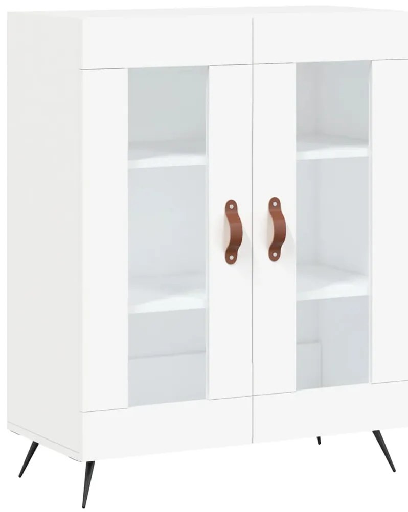Armário alto 69,5x34x180 cm derivados de madeira branco