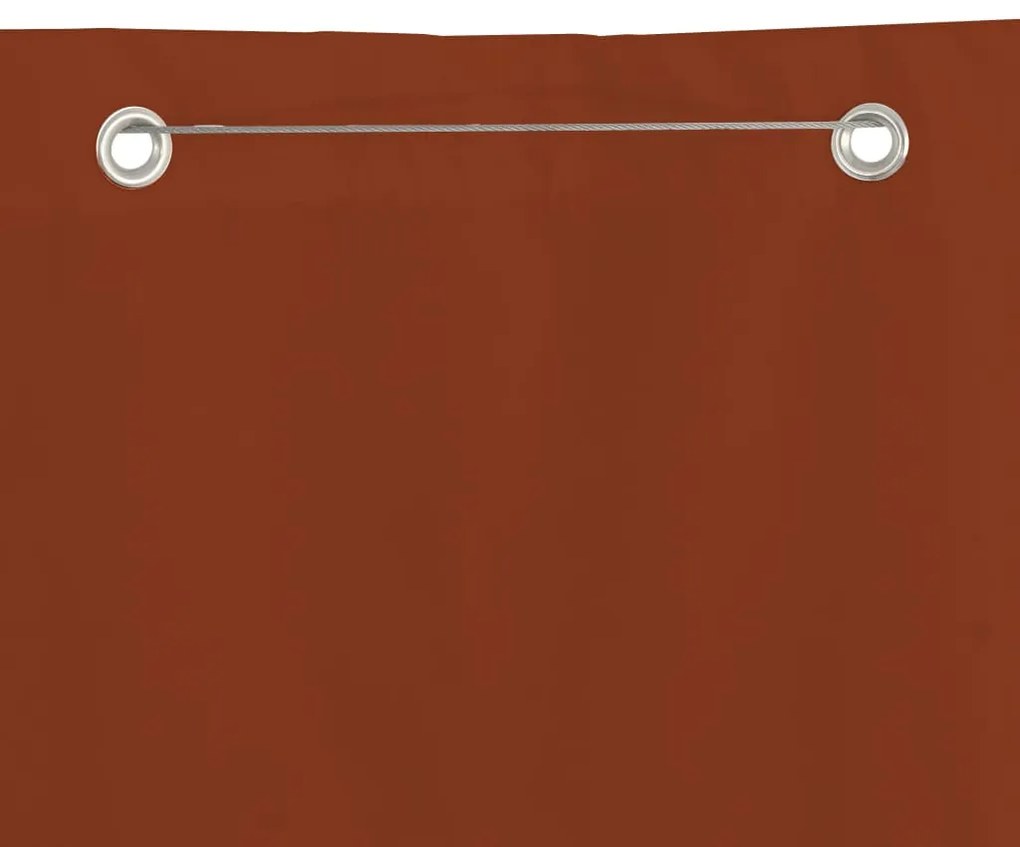 Tela de varanda 140x240 cm tecido oxford terracota
