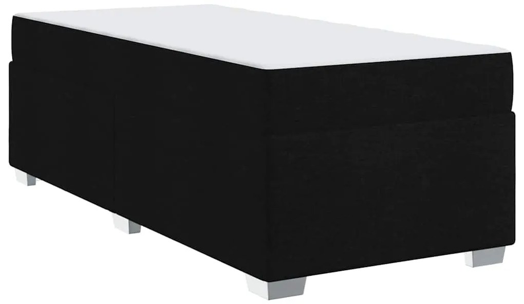 Estrutura da Cama Outros Preto 90 x 190 cm tecido