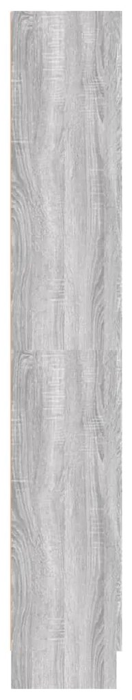 Estante 82,5x30,5x185,5 cm derivados de madeira cinzento sonoma