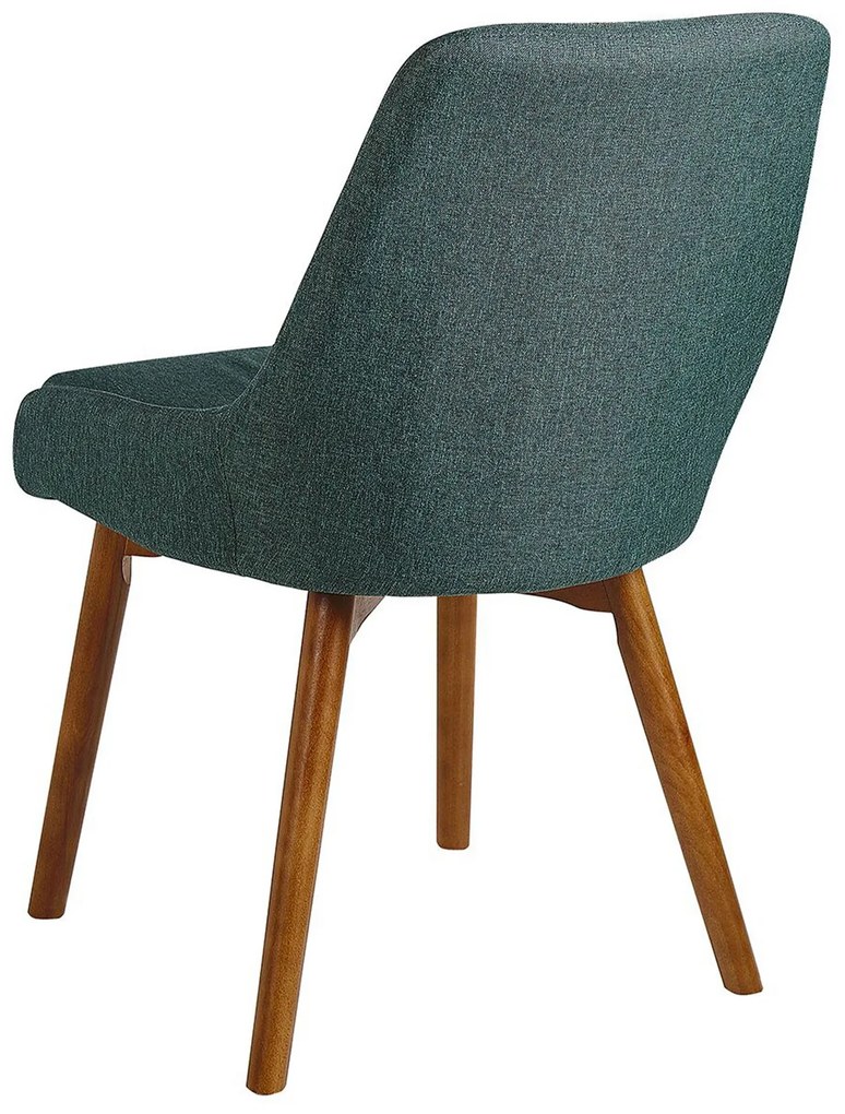 Conjunto de 2 cadeiras de jantar verdes MELFORT Beliani