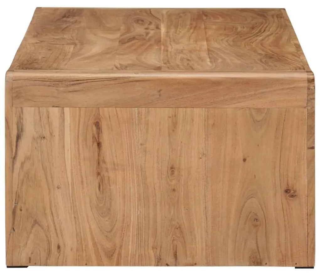 Mesa de centro 110x55x35 cm madeira de acácia maciça