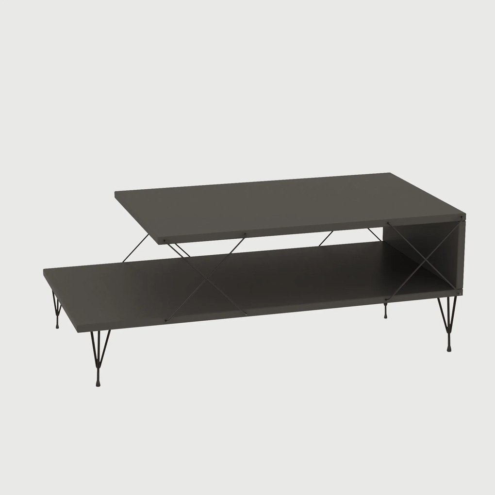 Mesa de Centro Loire – Antracite – 100x40x50 cm