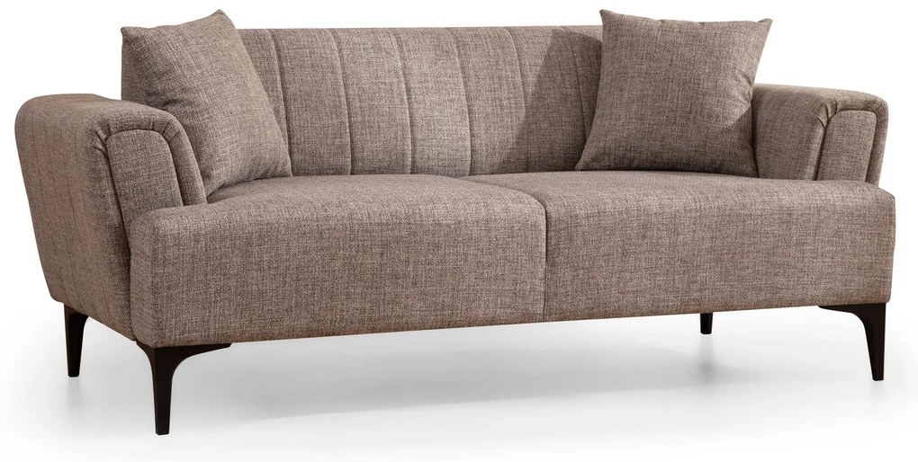 Sofá de 2 Lugares Hamlet – Castanho Claro – 180x95x77 cm