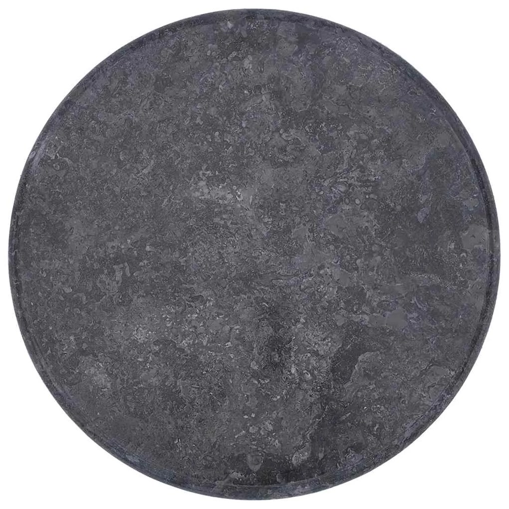 Tampo de mesa Ø50x2,5 cm mármore cinzento