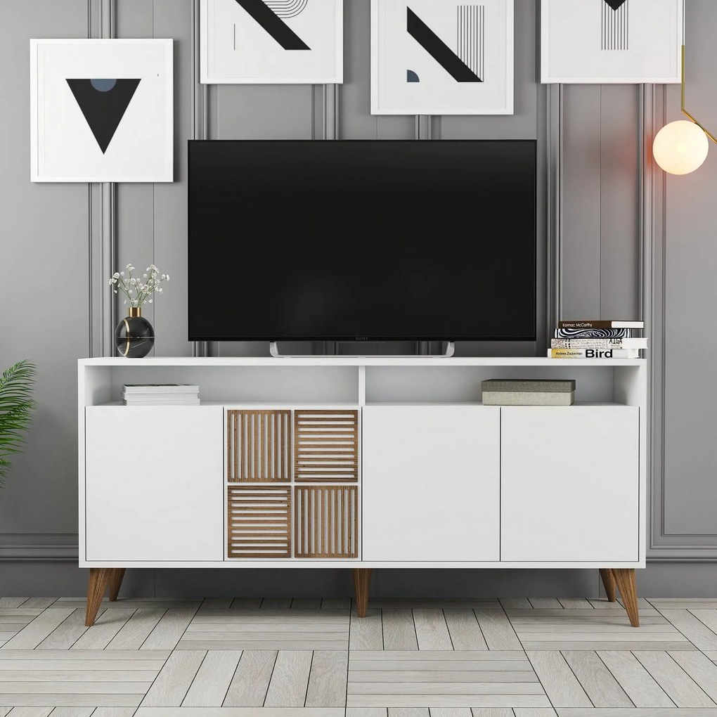 Console Milan – Branco – 160 cm x 78 cm x 35 cm