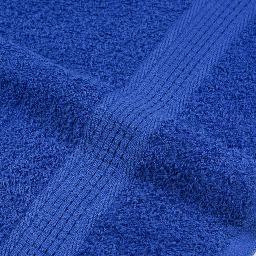 Toalhas de banho 2pcs 70x140 cm 360 gsm 100% algodão azul